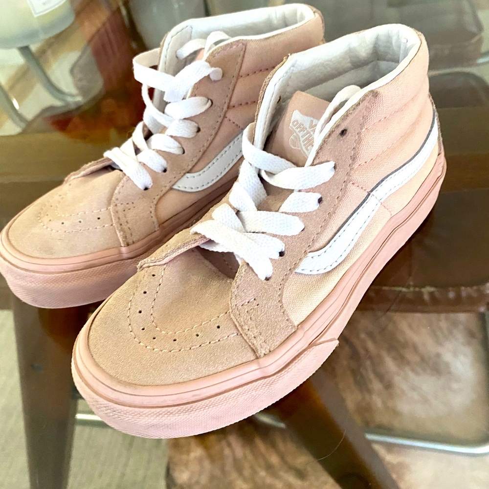 Vans High Top Classics Pink Girls 13.0